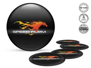 Wheel Emblems Custom Brand Racing Horizon